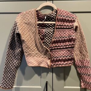 Free People Cashmere Lambswool Blend Ready Set Go Cardi Cardigan